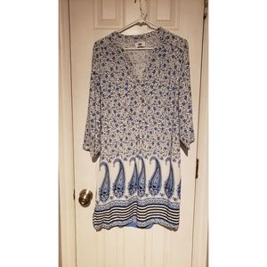 Old Navy Paisley Floral Dress